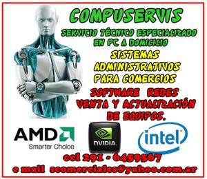 Servicio técnico de pc a domicilio