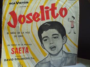 Tapa- sobre, antiguo, del VINILO de JOSELITO