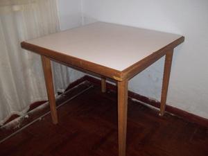 mesa de madera