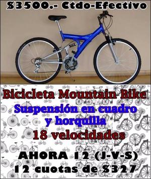 BICICLETA MOUNTAIN BIKE