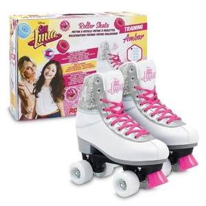 Patin Patines Cuatro Ruedas Ambar Soy Luna Talle 38 Brillos