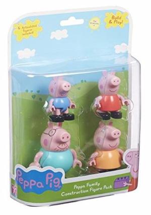 Peppa Pig Familia Pack 4 - Jugueteria Aplausos