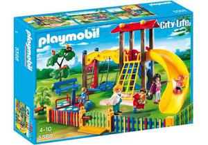 Playmobil City Life Set Zona De Juegos Infantil Original