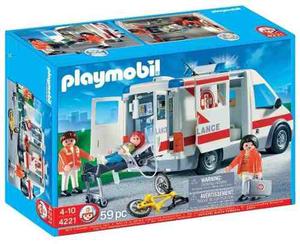 Playmobil  Hospital Ambulancia - Jugueteria Aplausos