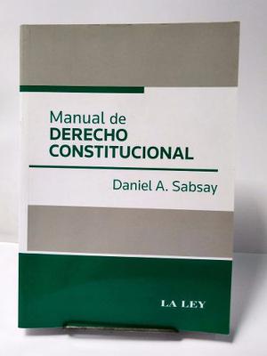 Sabsay, Daniel - Manual De Derecho Constitucional. Nuevo