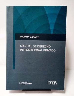 Scotti - Manual De Derecho Internacional Privado. Con Ebook