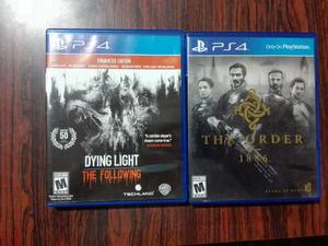 Vendo juegos de ps4 usados.