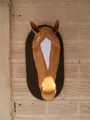 cabeza de caballo plastico