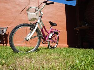 Bicicleta Tomaselli para nena rodado 20 como nueva!!!!!