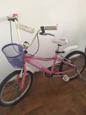 Bicicleta niña rosa