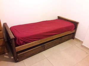 Cama marinera + colchón de resortes