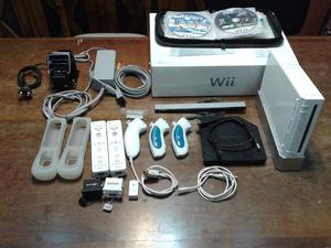 Consola Wii + 2 Controles + Accesorios + Juegos