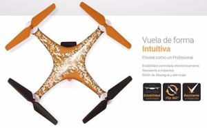 DRONE LEVEL UP V8 CON CONTROL DE ESTABILIDAD. VUELA HASTA