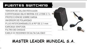 Fuente Switching Electronica 6v ma Multiples Usos