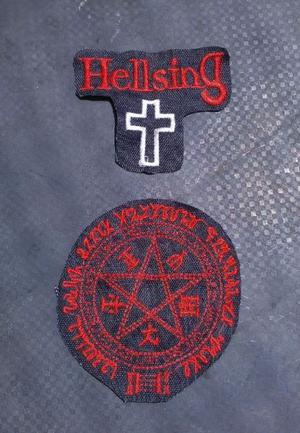 Hellsing Parches Bordados