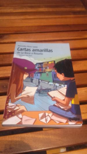 Libro de cuentos CARTAS AMARILLAS "DE LA BOCA A ROSARIO"