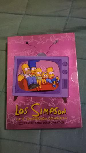 Los Simpsons 3°temporada completa edición coleccionistas