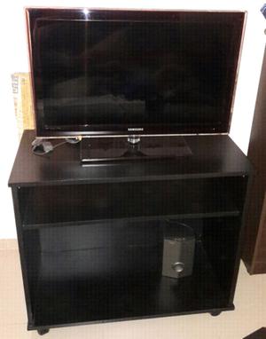 Mesa de tv 40 pulgadas color negro