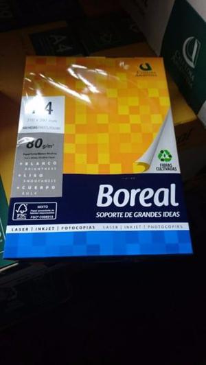 RESMAS BOREAL A4 80 GR. X CAJA DE 10 U.