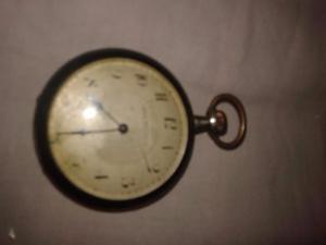 Reloj de bronce y plata marca Zeda Watch muy antiguo
