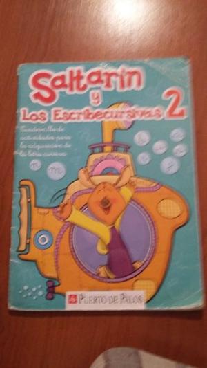 SALTARIN Y LOS ESCRIBECURSIVAS DE 2º EDITORIAL:PUERTO DE