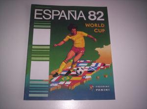 Vendo album de figuritas de futbol mundial españa 82 panini