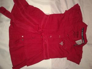 Vestido Marca Guess chemise18 Meses rojo Importado Usa