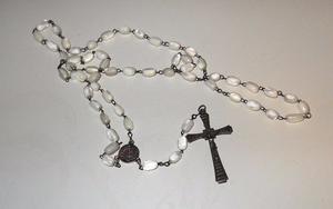 antiguo rosario nacar tierra santa