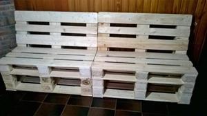 bancos de madera