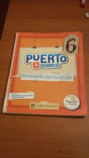 libro escolar puerto a diario de 6º practicas de lenguaje