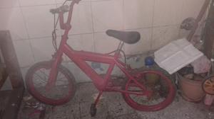 Bicicleta usada roja