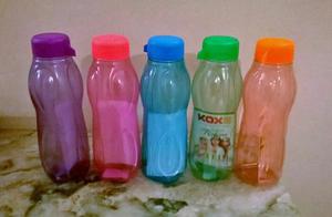 Botellas Deportivas Plasticas,tapa A Rosca Colores Variados