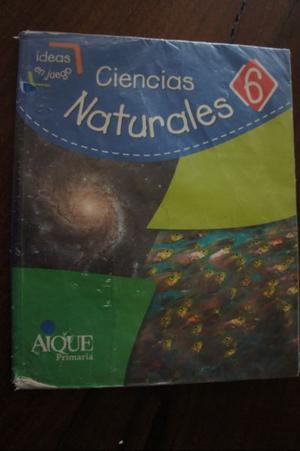 CIENCIAS NATURALES 6 Y ORGANIZADOR DE ESTUDIO