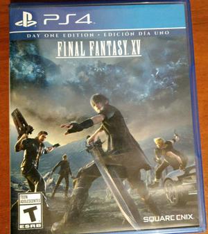Cambio o vendo Final Fantasy XV para ps4 físico usado