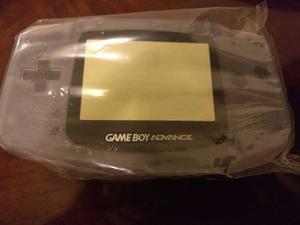 Carcasa Gba Gameboy Advance Violeta Clear Traslucido Nueva