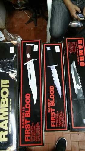 Coleccion Replicas De Cuchillos De Rambo