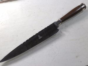 Cuchillo Arbolito Solingen 24 Cm Cabo Madera Y Alpaca Zs