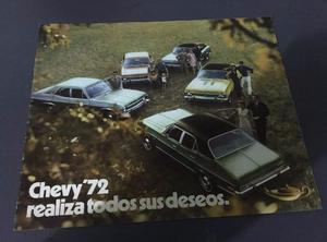 Folleto Chevy Catalogo original Chevrolet