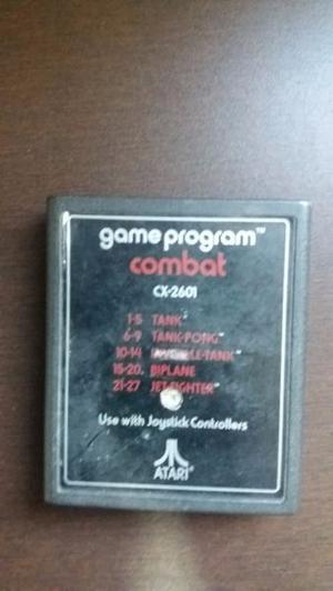 Juego Cartucho Atari - Combat (5 Juegos En Un Cartucho)