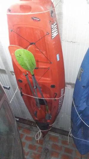 Kayak Rocker Wave Con Butaca + Remo+chaleco