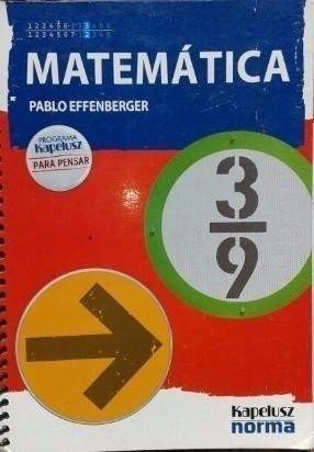 Libro Matemática 3/9 - Pablo Effenberger