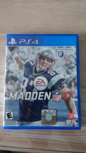 Madden 17 PS4 Físico Usado