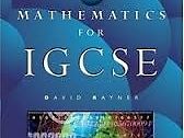 Mathematics for IGCSE Extended David Rayner Oxford