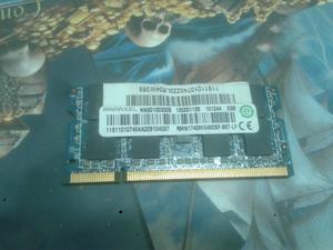 Ram 2 gb ddr2 para notebook funciona perfecto, con