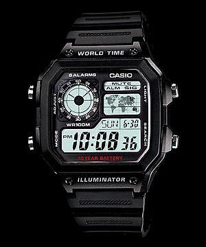 Reloj Casio Hombre Ae wh Sumergible 100 Mts