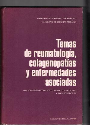 Temas de reumatología, colagenopatías...