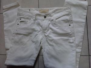 VENDO JEANS BLANCO “RAPSODIA”, ELASTIZADO Y CHUPIN,