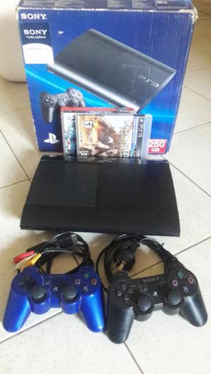Vendo Playstation Slim Sony 250 Usada En Excelente Estado!!!