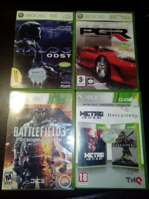 Vendo juegos de xbox 360 todos originales.