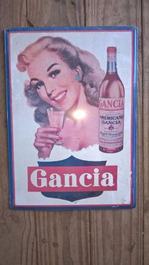 cartel vintage GANCIA